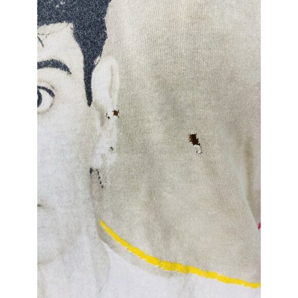 Vintage 1989 NKOTB Jordan Knight New Kids On The Block T-shirt Size M Thrashed - Picture 6 of 13